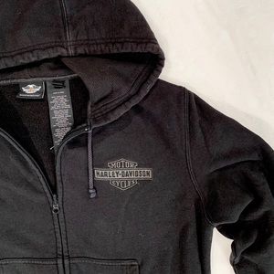 HARLEY-DAVIDSON zip up hoodie